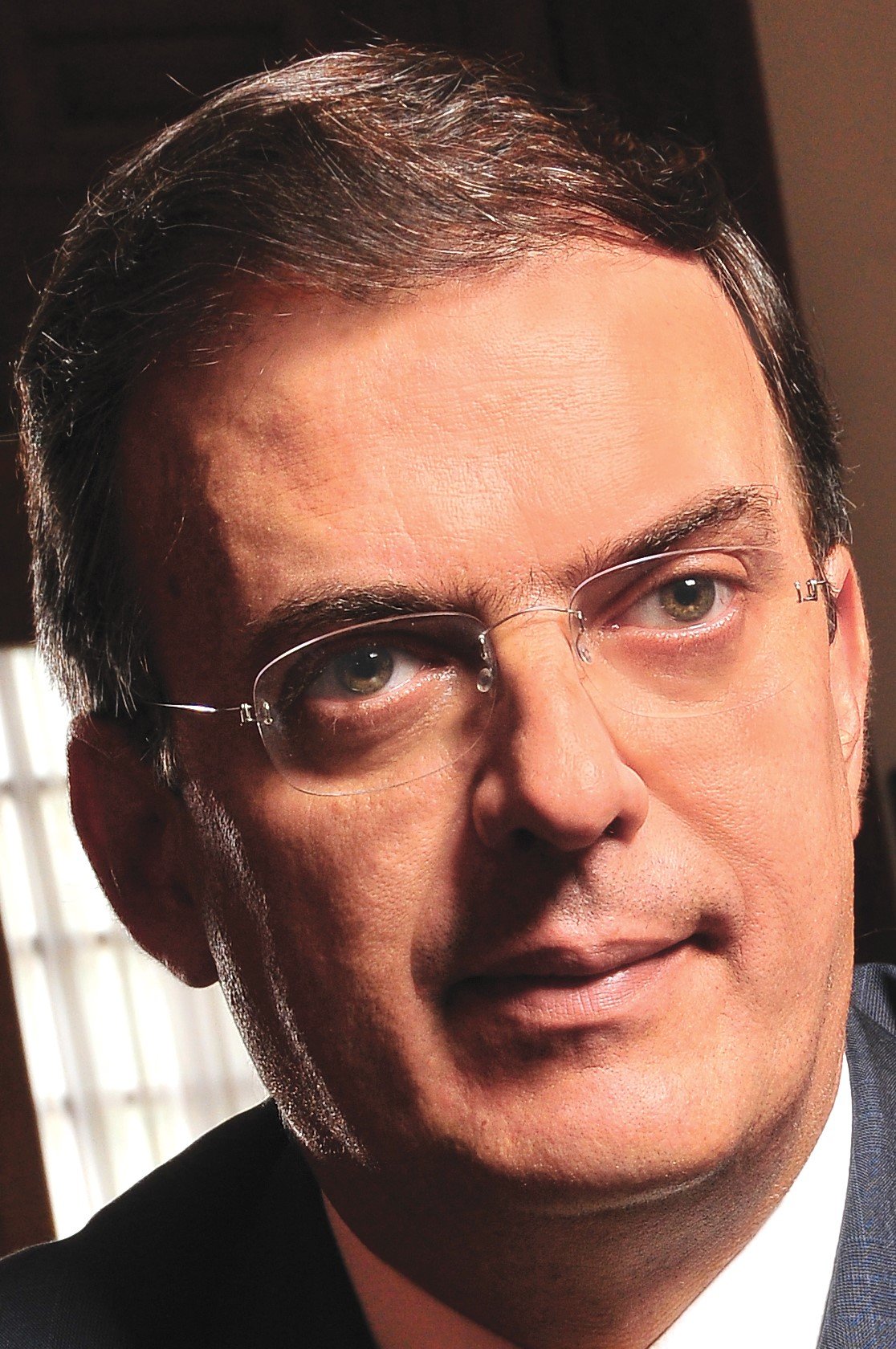 Retrato de Marcelo Ebrard
