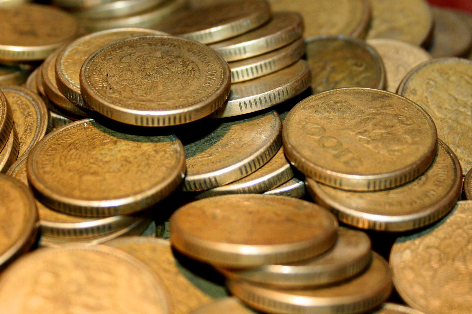 Billetes de pesos mexicanos.