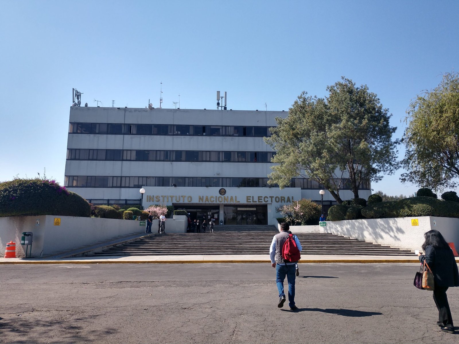 Sede central del Instituto Nacional Electoral en Tlalpan, Ciudad de México