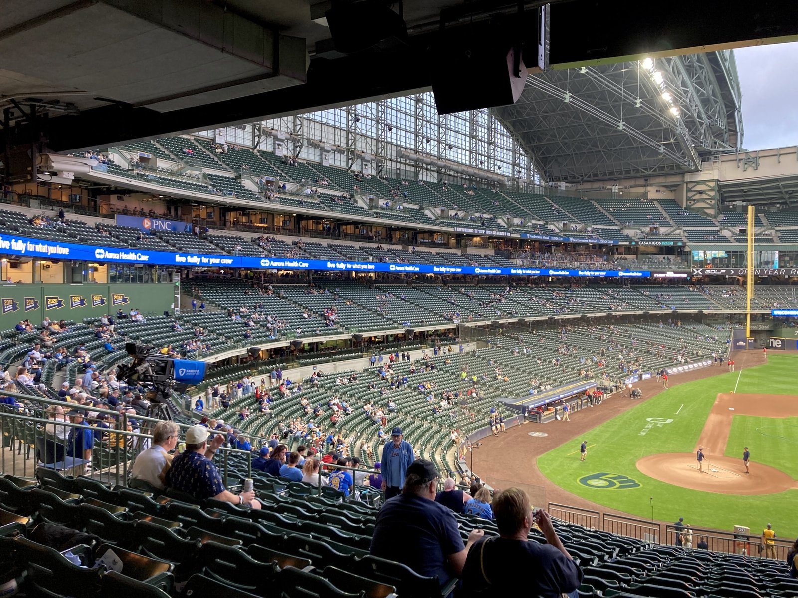 Estadio American Family Field de Milwaukee, sede del Juego 1 de la Serie Mundial 2026