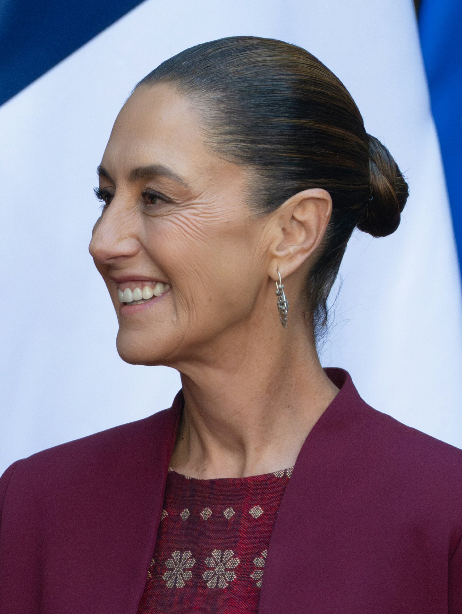Retrato de la presidenta de México, Claudia Sheinbaum.
