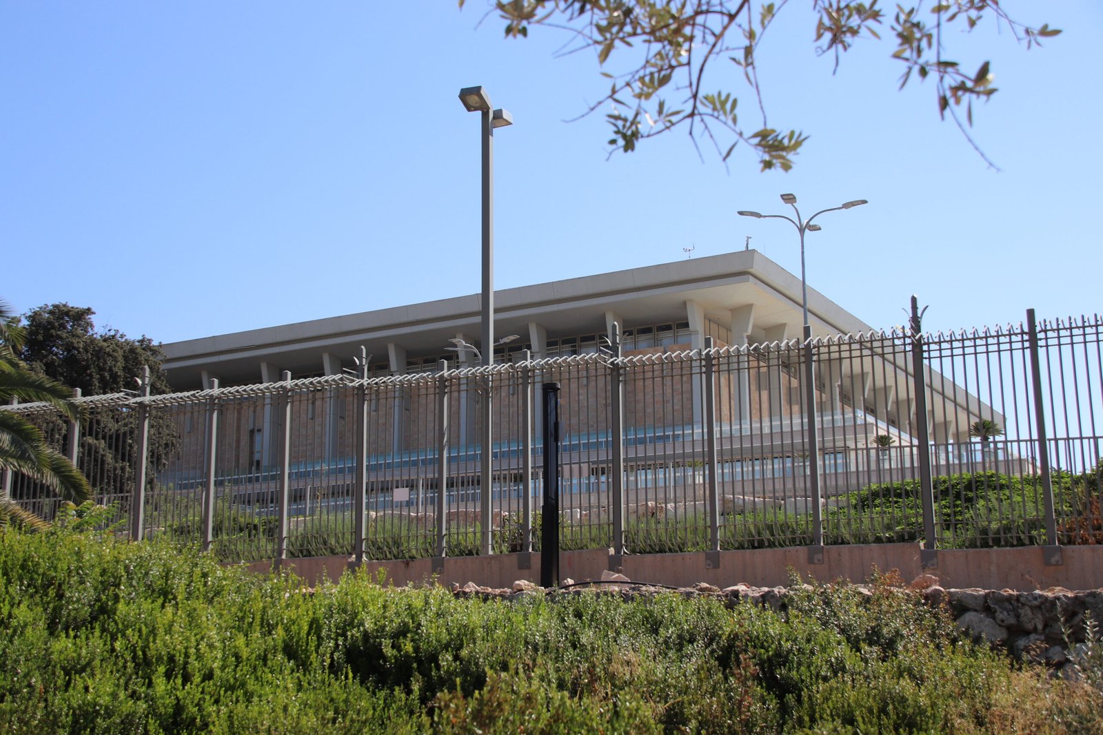 El edificio de la Knéset, el Parlamento de Israel, en Jerusalén