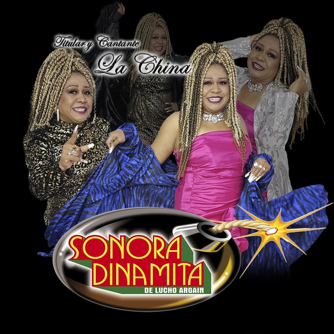 Imagen oficial de La Sonora Dinamita, agrupación cumbiera